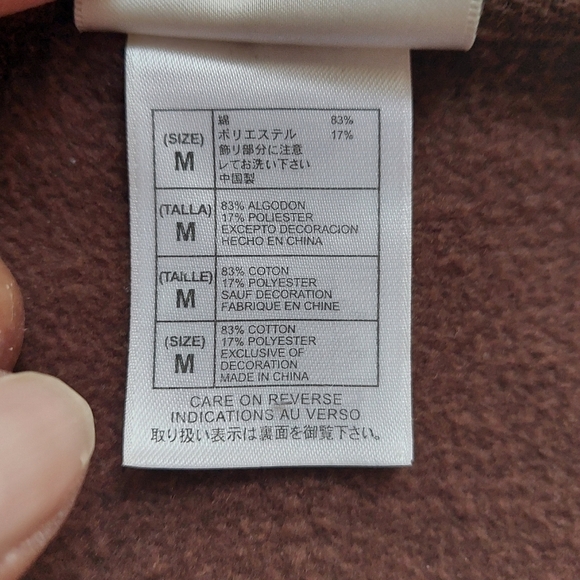 Vintage Walt Disney World Chocolate Brown Hoodie. Youth Size M - Picture 8 of 13